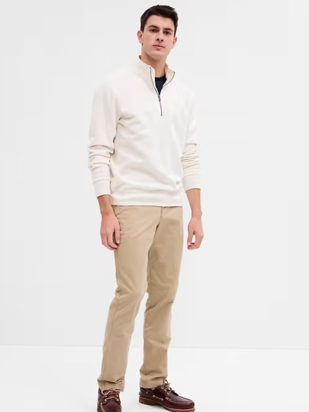 GapFlex Essential Khakis in Slim Fit | Iconic Khaki & Soft Black | Size:  30x30